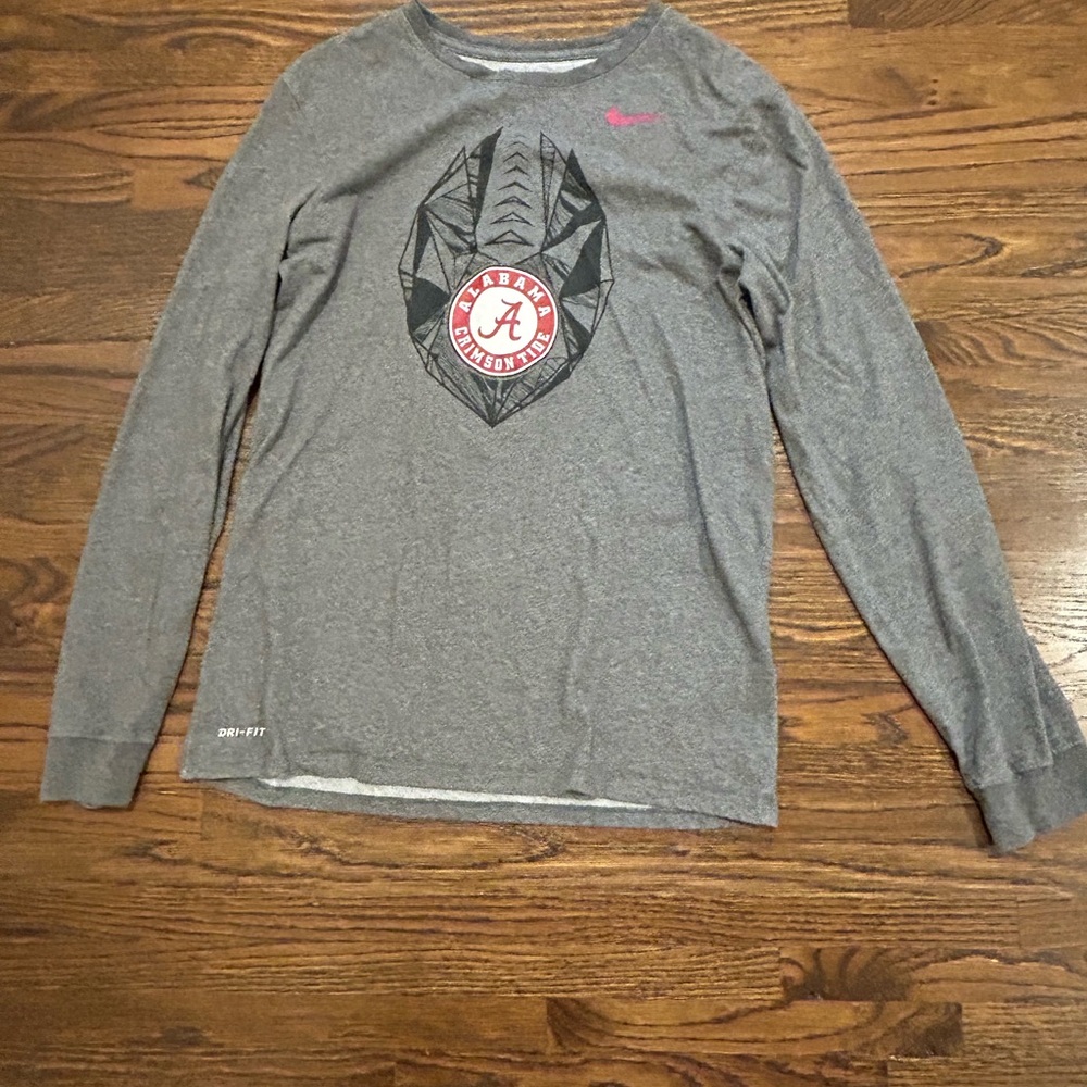 Nike Gray Long Sleeve Shirt